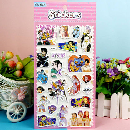 Assorted Kpop Demon Hunter Stickers