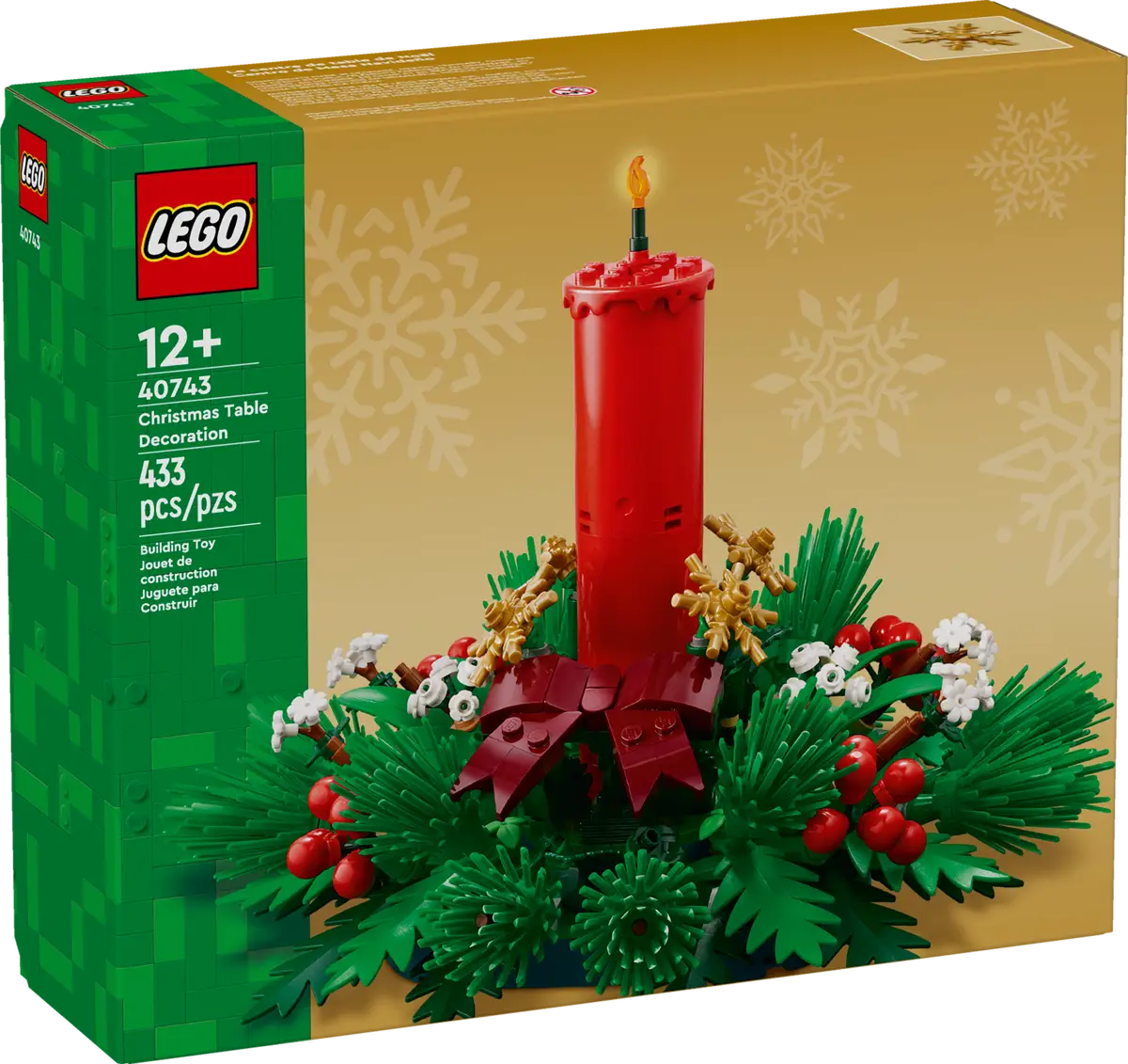 LEGO Christmas Table Decoration