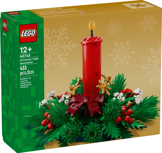 LEGO Christmas Table Decoration