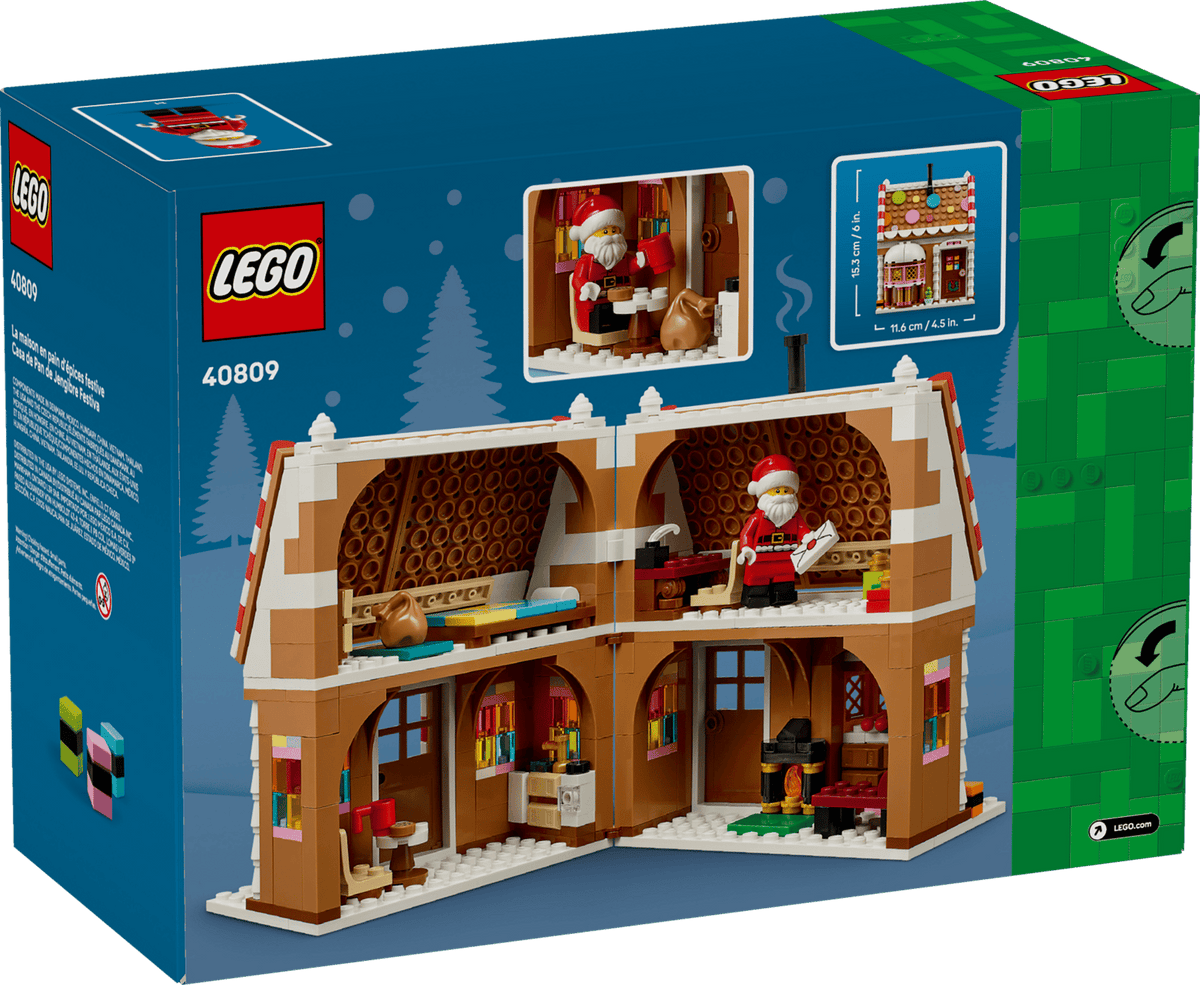 LEGO Festive Gingerbread House
