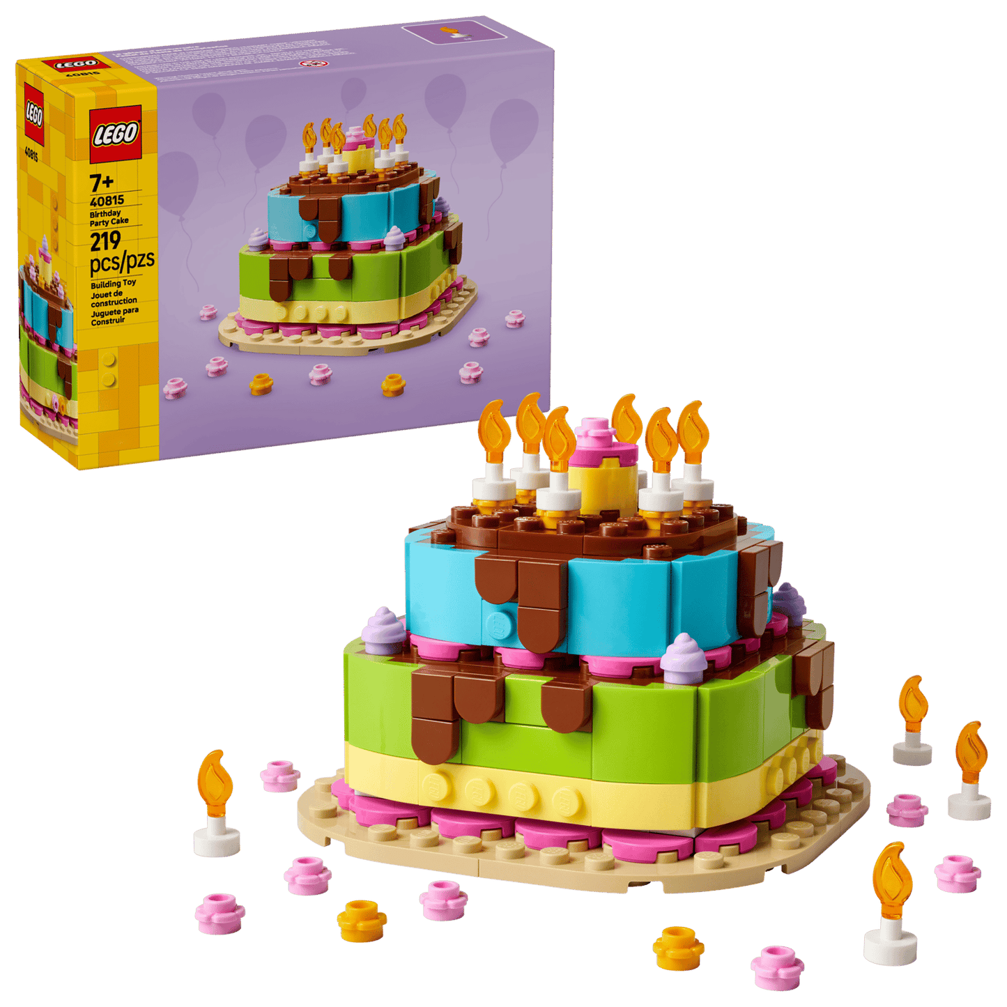 Birthday Party Cake Lego