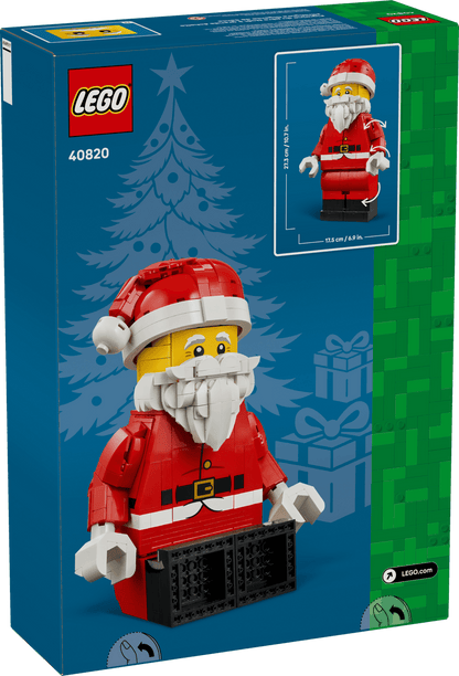 LEGO Up-Scaled Santa Minifigure