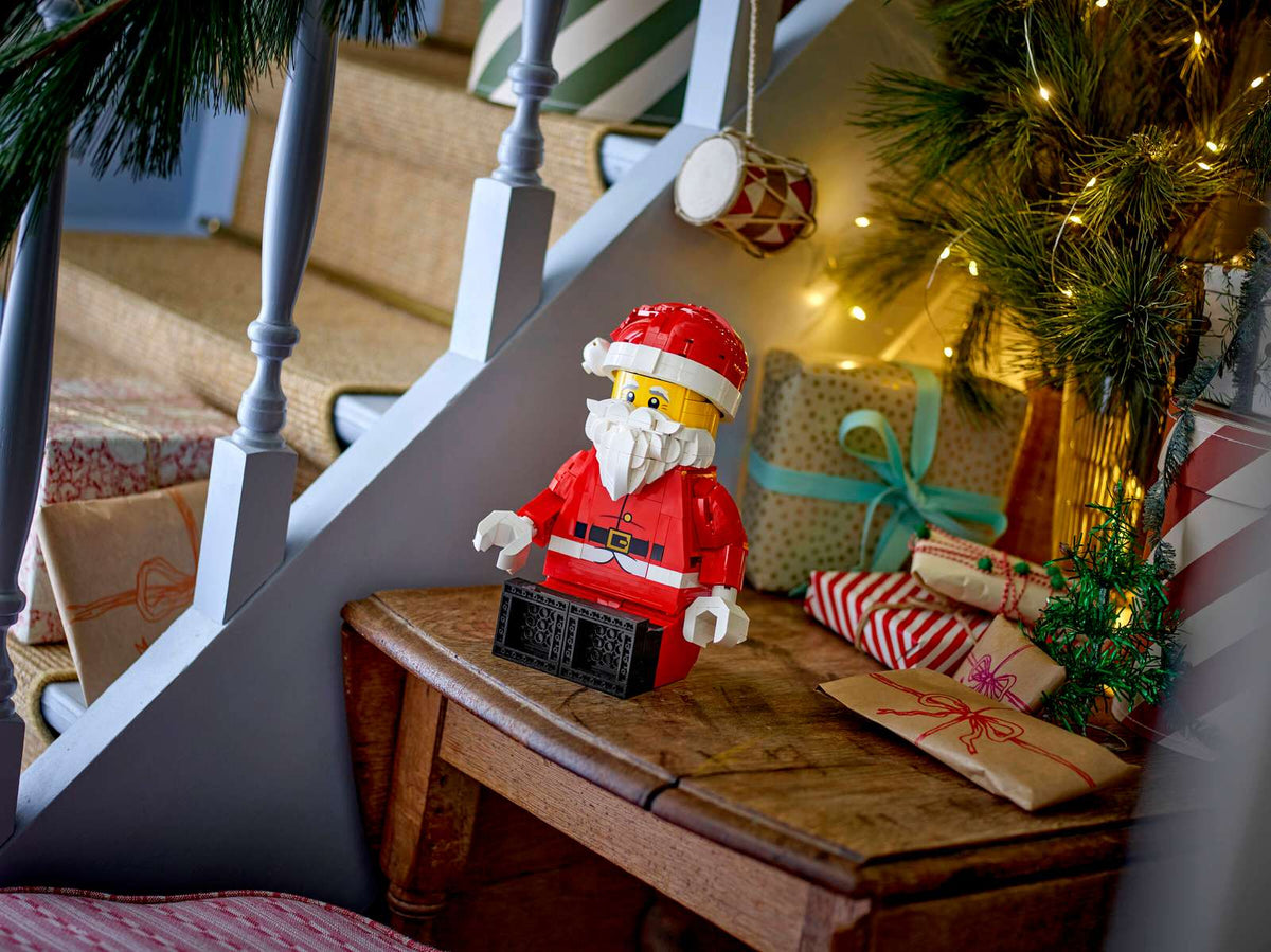 LEGO Up-Scaled Santa Minifigure