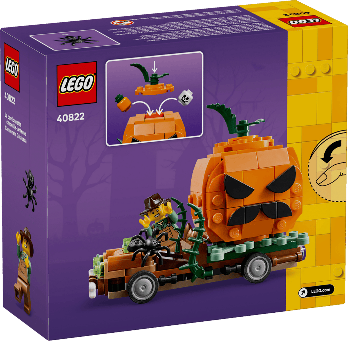 LEGO Jack-O'-Lantern Pickup Truck