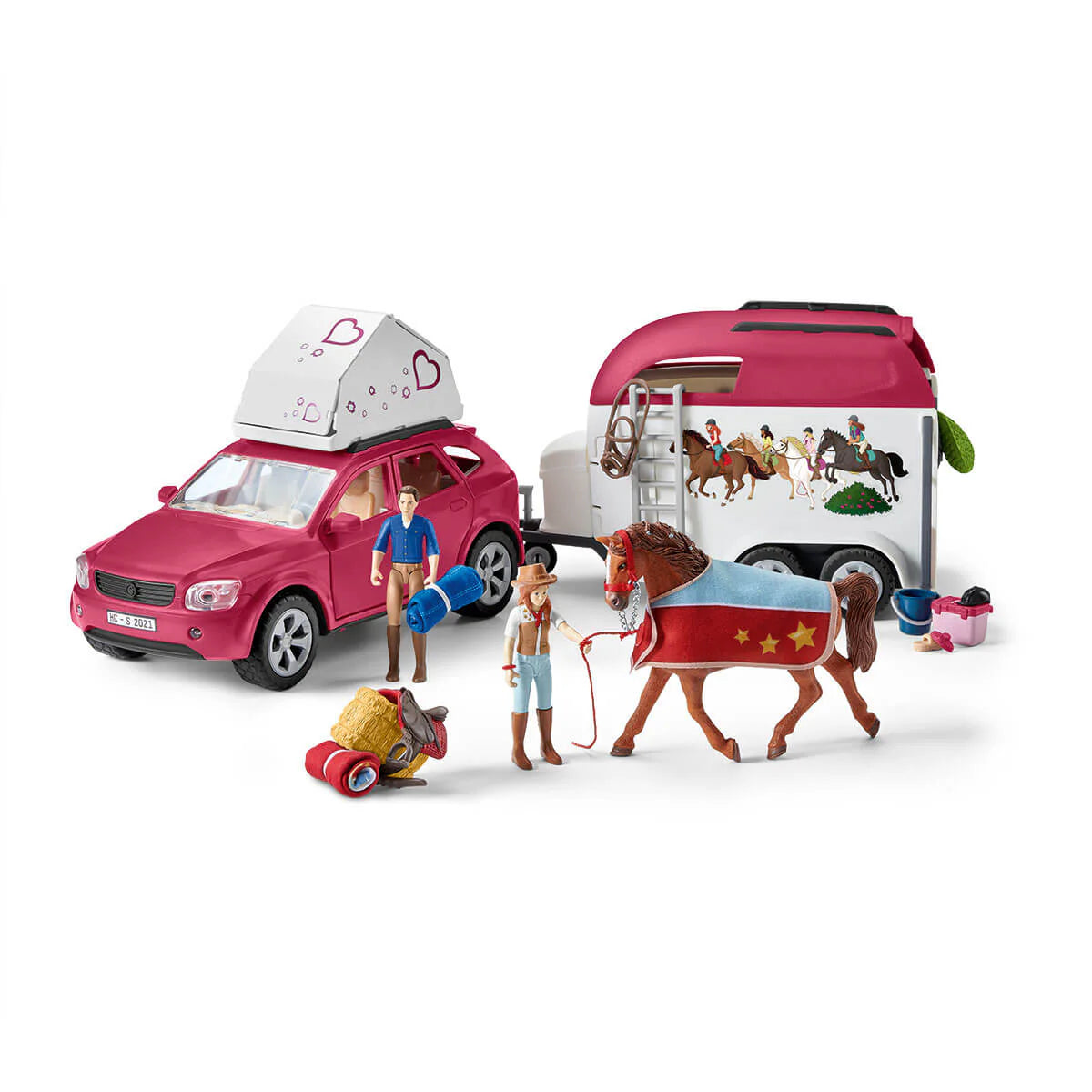 Schleich Horse Adventures w/ Car & Trailer