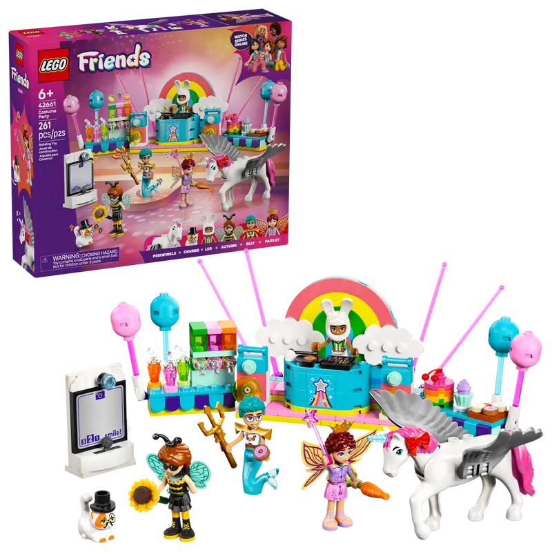 LEGO® Friends Costume Party with Unicorn & Fairy