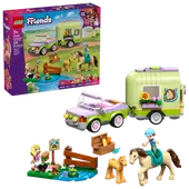 HORSE & BABY FOAL TRAILER Friends LEGO