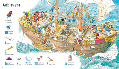1001 Pirate Things To Spot: Usborne