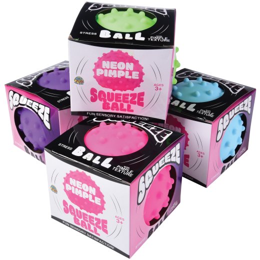 Neon Pimple Squeeze Ball U.S. Toys
