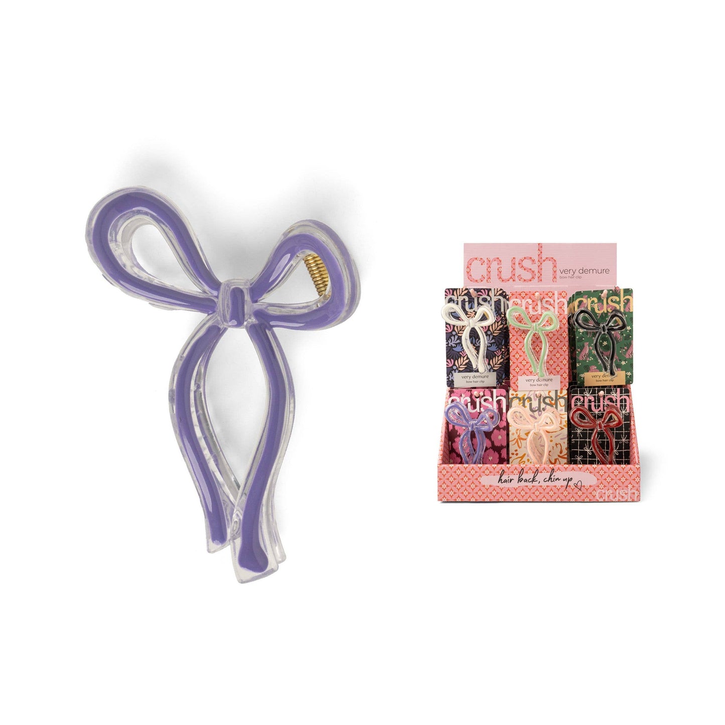 Crush Very Demure Bow Hair Clip