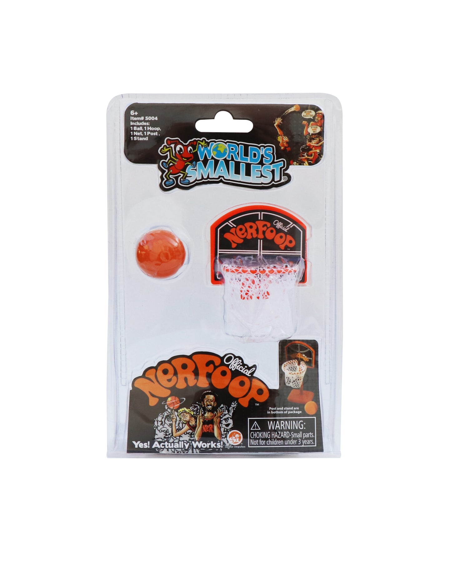 World's Smallest Nerf Basketball