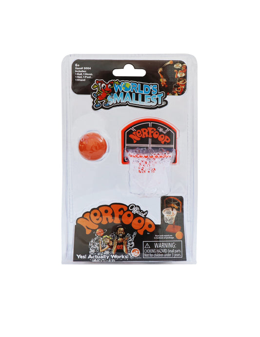 World's Smallest Nerf Basketball