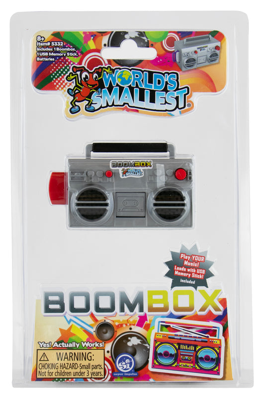 World's Smallest Boom Box