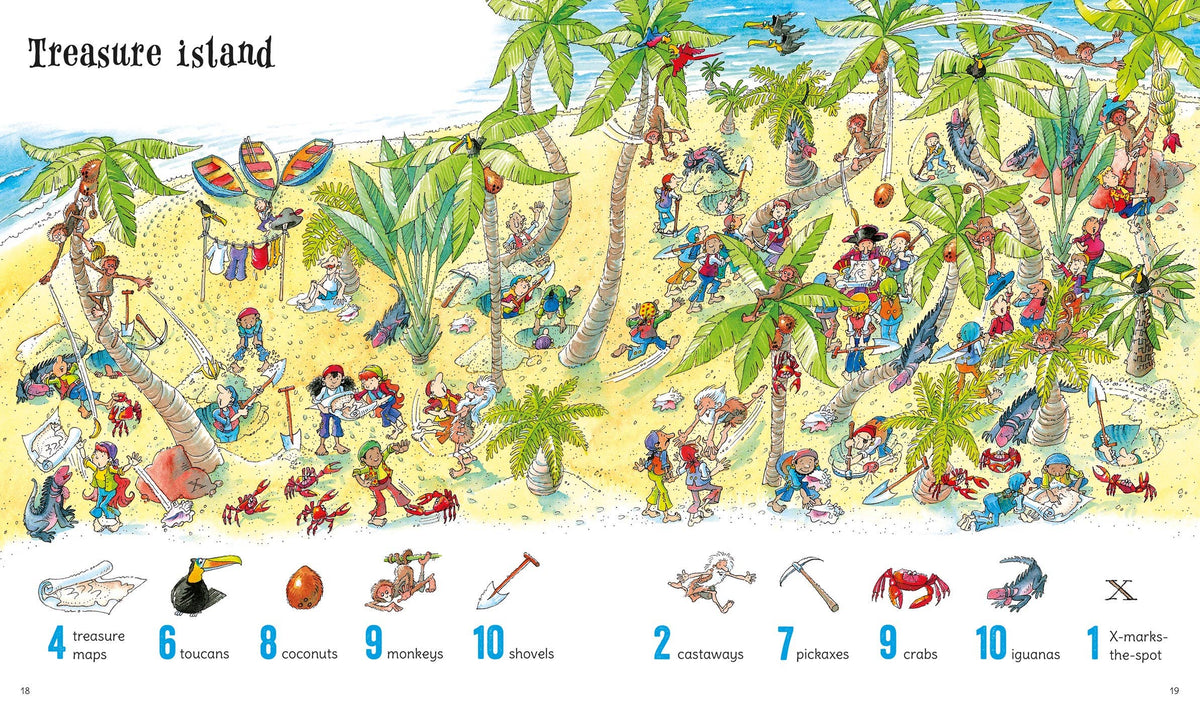 1001 Pirate Things To Spot: Usborne