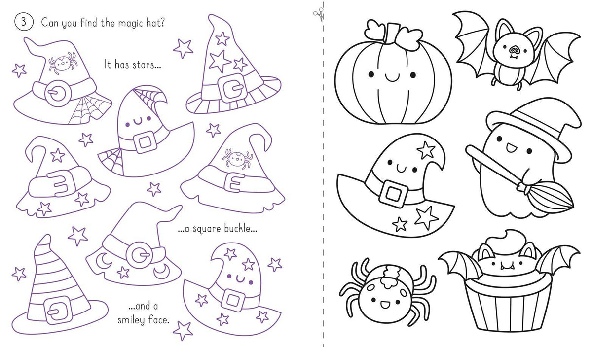 Cute Halloween Window Art: Usborne