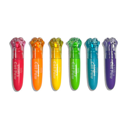 Lucky Cat Paw Neon Hightlighters Berry Scented