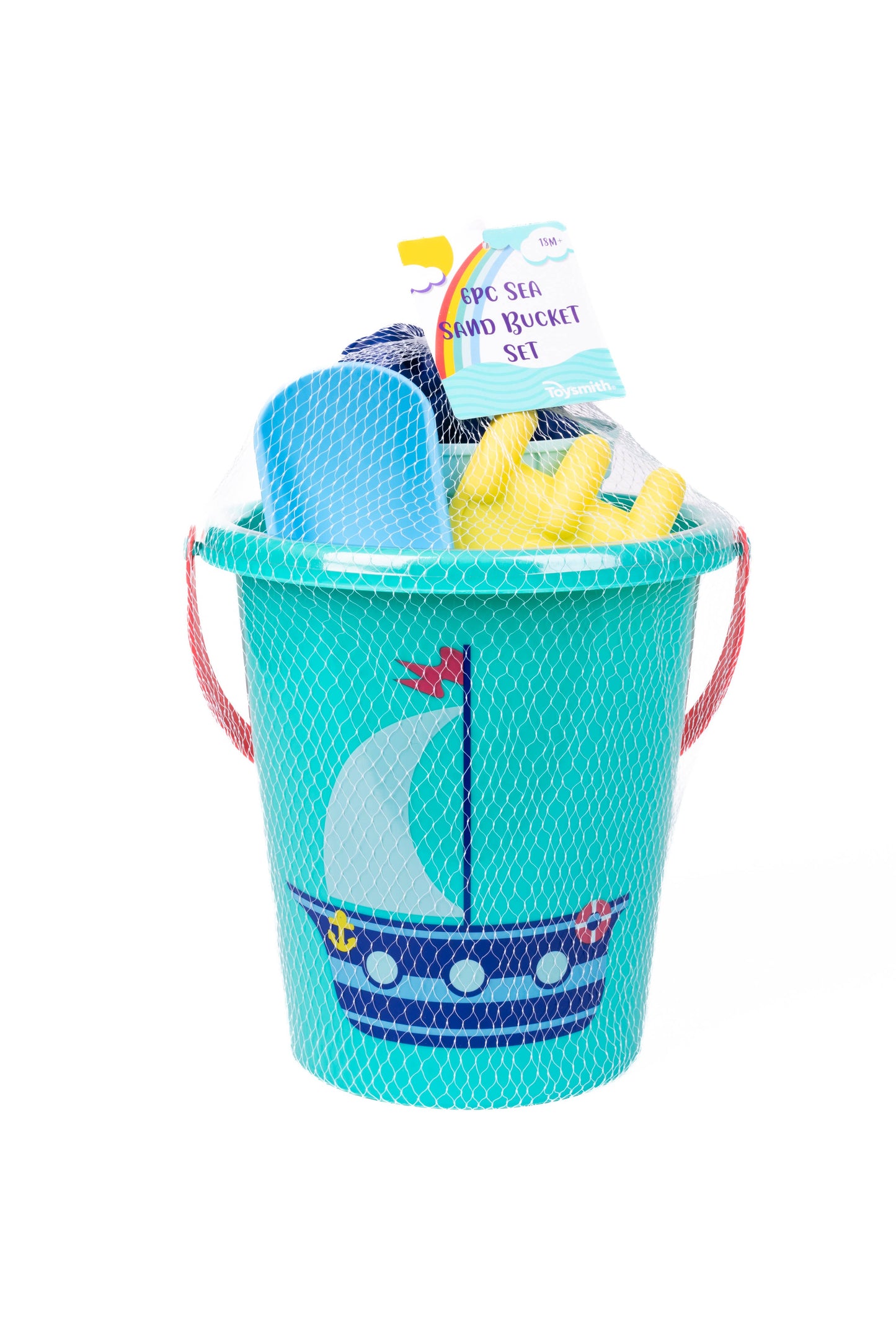 6-Piece Set Ship Sand Bucket Set