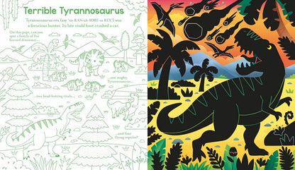 Usborne Scratch Activities Dinosaurs : Usborne