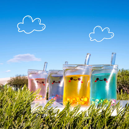 Kawaii Sun Fruit Juice Sensory Toy