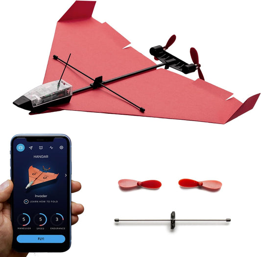 Smart Phone Controlled Paper Airplane Kit