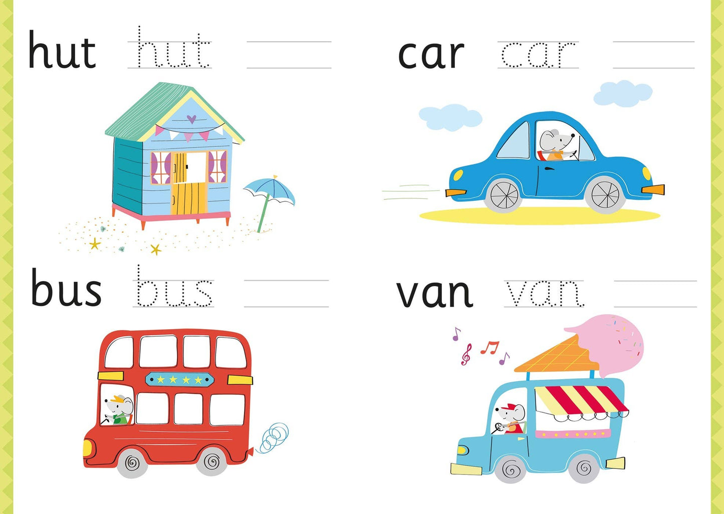 Little Wipe-Clean First Words: Usborne