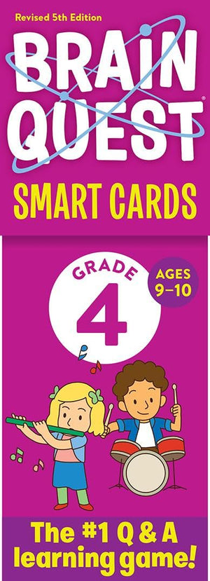 Brain Quest Smart Cards Grade 4