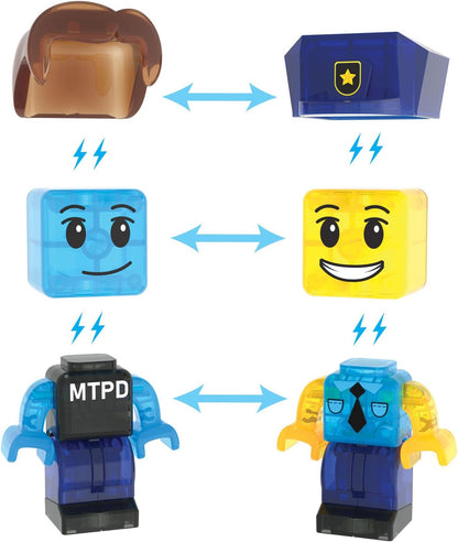 Magna-Tiles Police Station