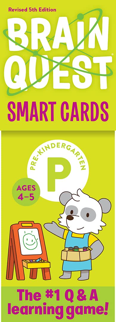 Brain Quest Smart Cards Kindergarten