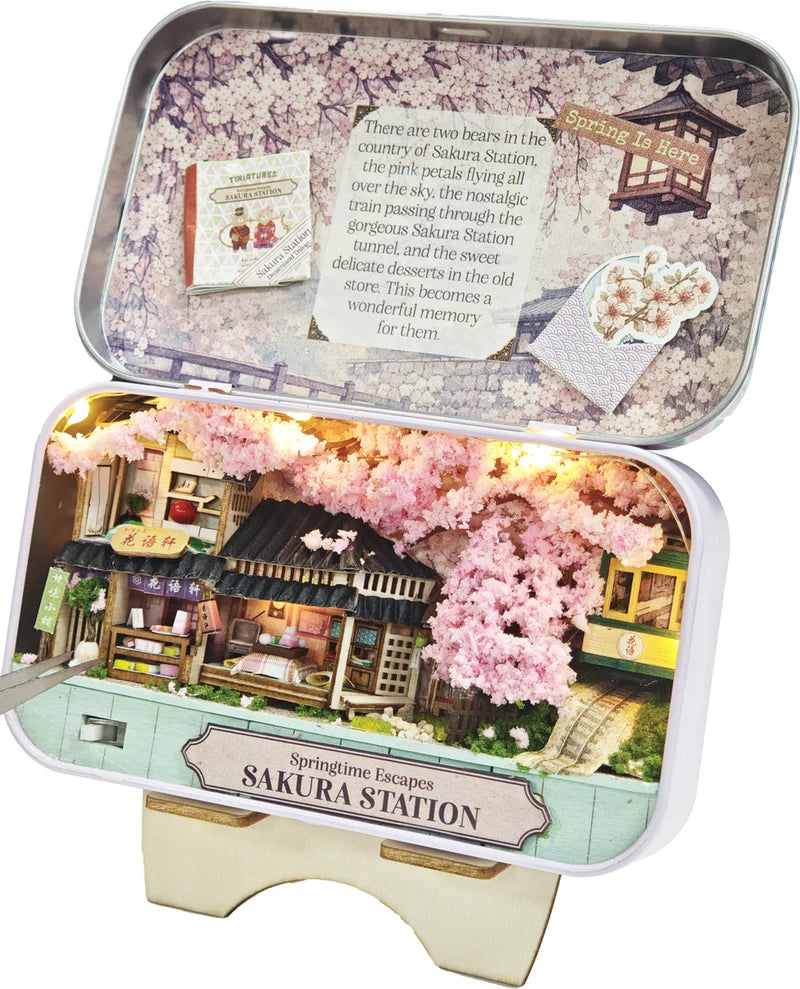 Sakura Station DIY Tiniatures