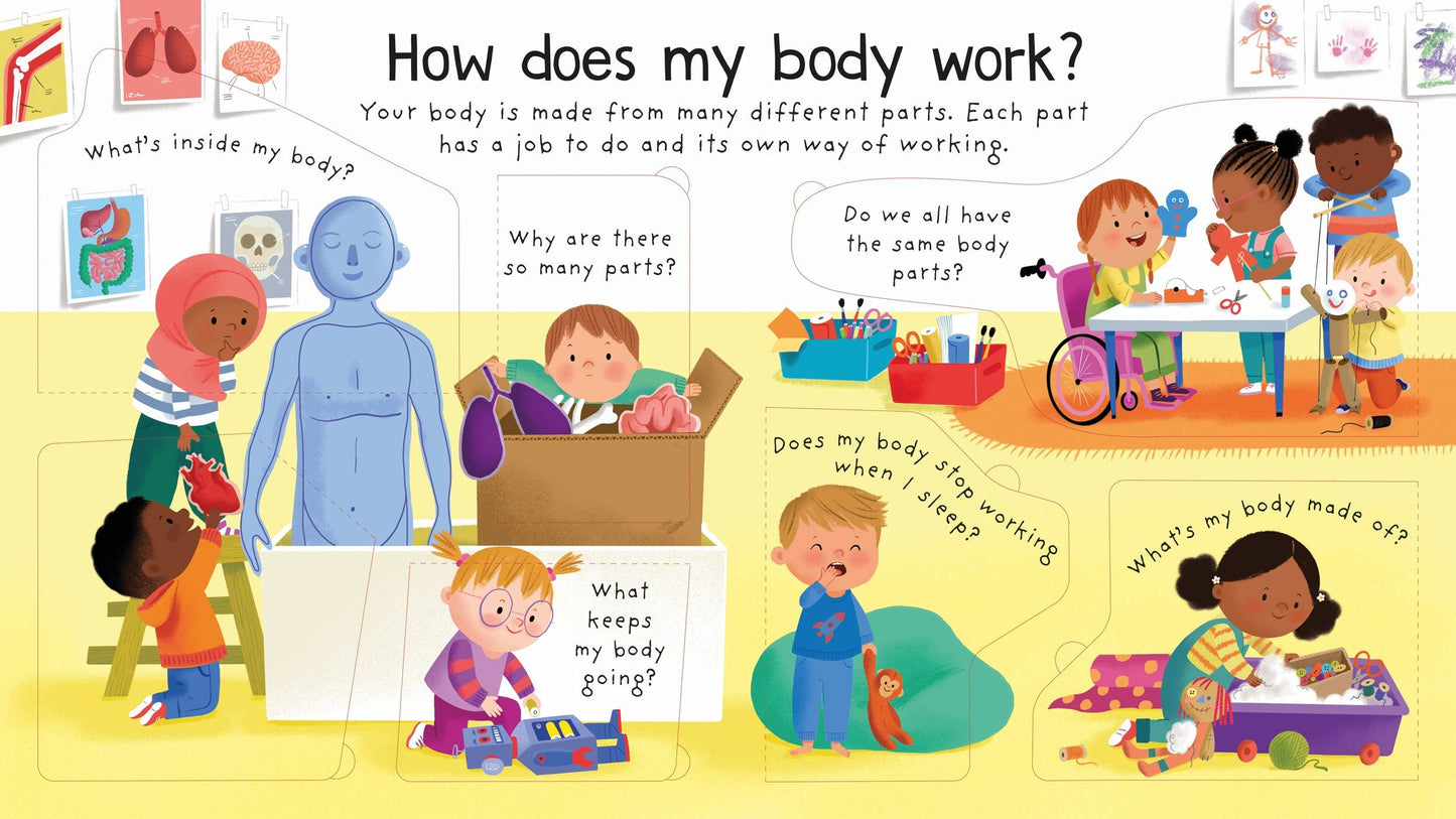 1st Q&A: How Does My Body Work?: Usborne