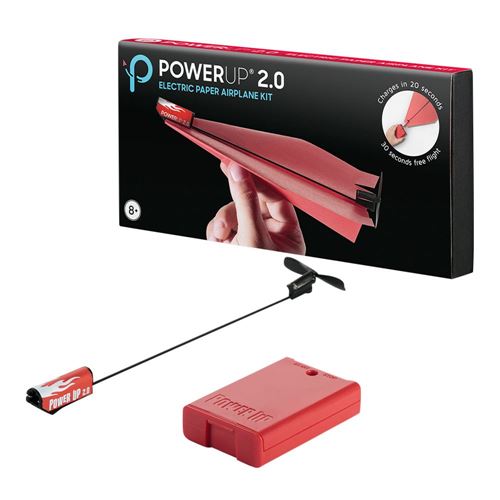 Red Electric Airplane Kit