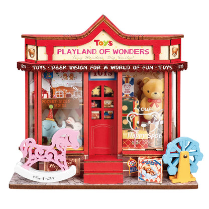 Toy Store DIY Miniature House Kit