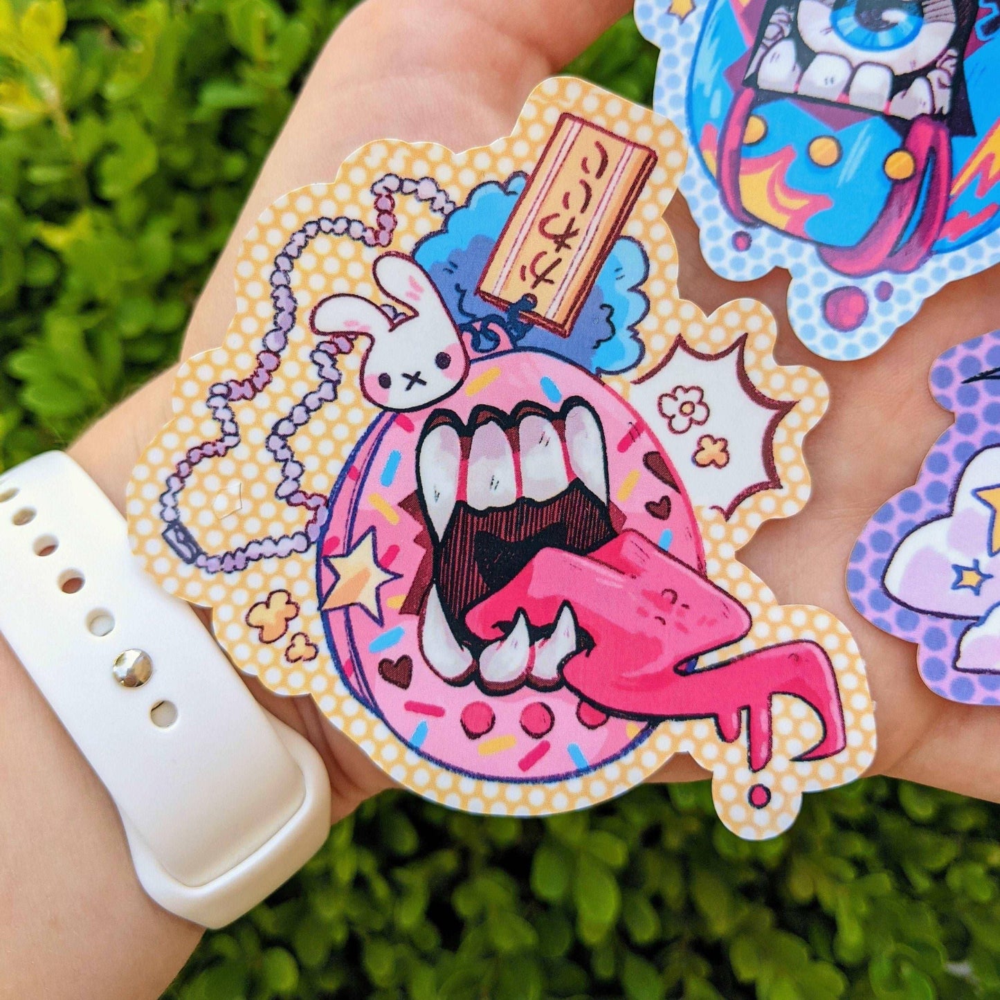 Harajuku Virtual Pet Stickers!: Pink Virtual Pet