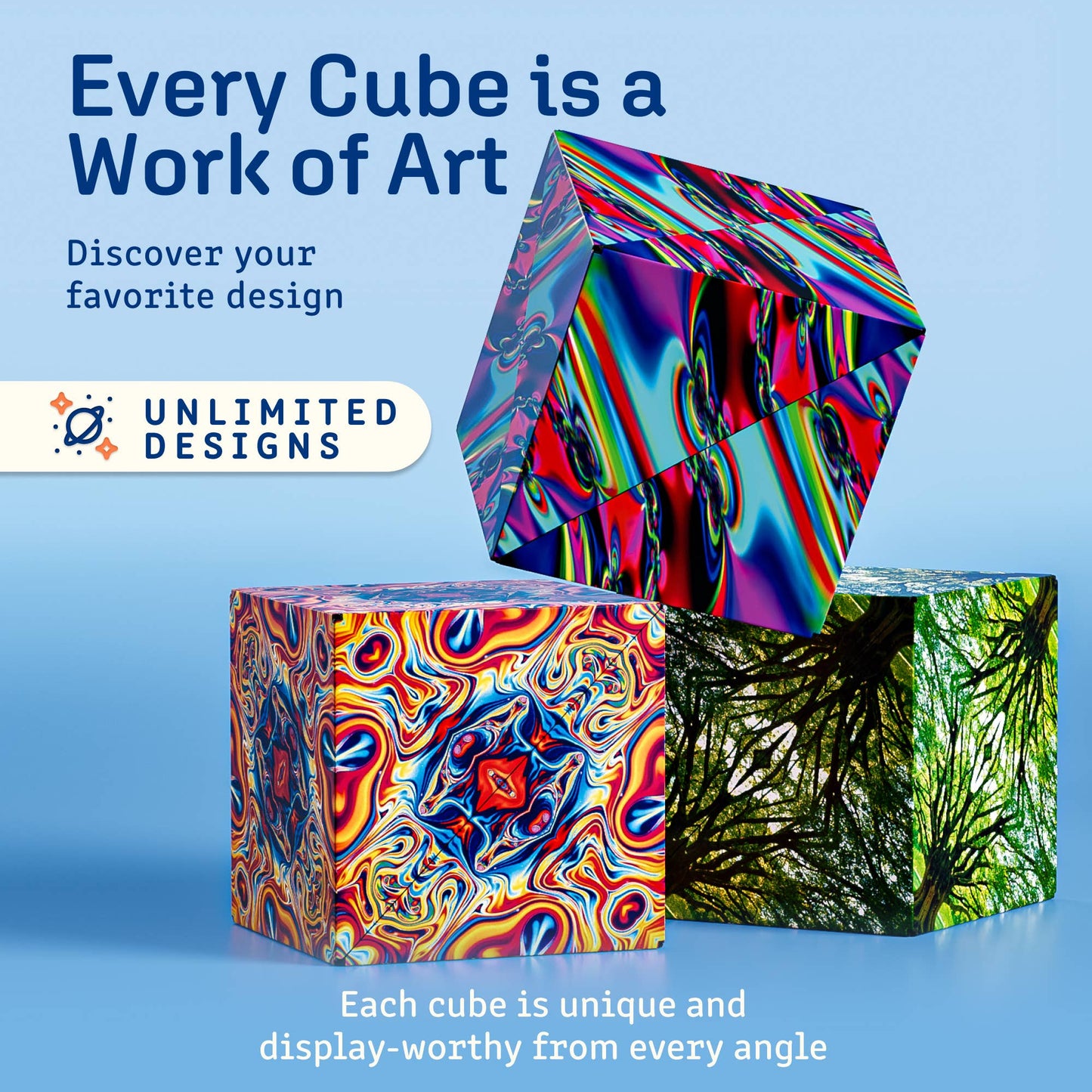 Shashibo The Chameleon Magnetic Puzzle Cube STEM STEAM MESH