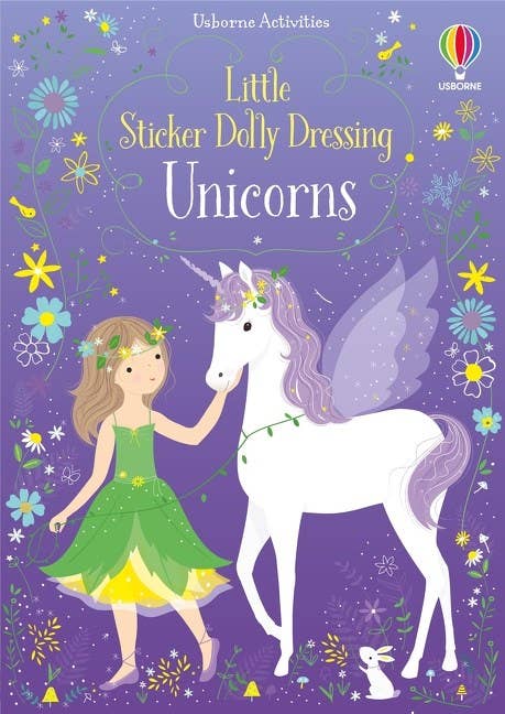 Little Sticker Dolly Dressing Unicorns : Usborne