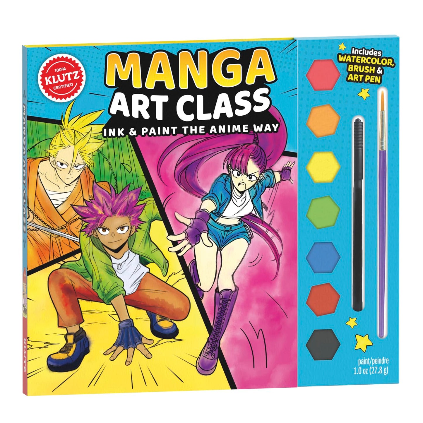 Manga Art Class Activity Book