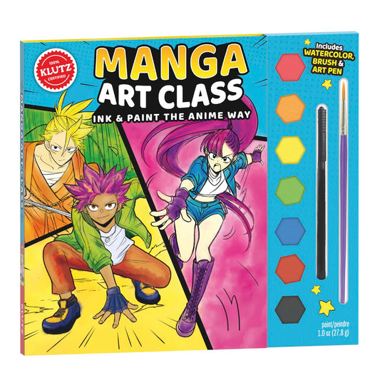 Manga Art Class Activity Book