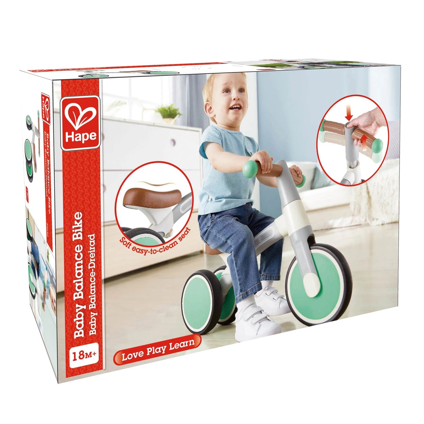 First Ride Balance Bike Light Green Hape