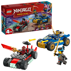 Rogue vs. Drix Race Car Duel LEGO