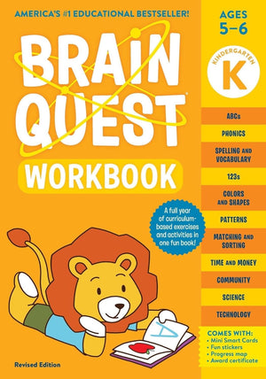 Brain Quest Workbook Kindergarten Revised