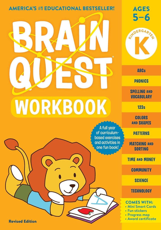 Brain Quest Workbook Kindergarten Revised