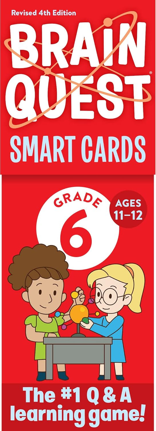 Brain Quest Smart Cards Grade 6