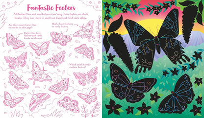Usborne Scratch Activities Butterflies : Usborne