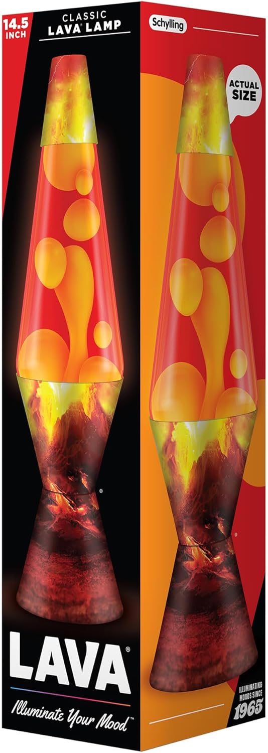 Erupting Crater Lava Lamp