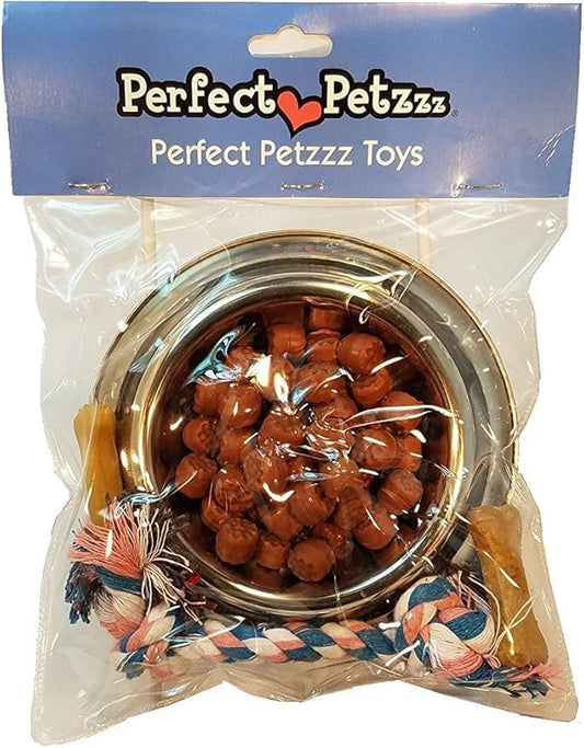 Food Bowl & Toy Set