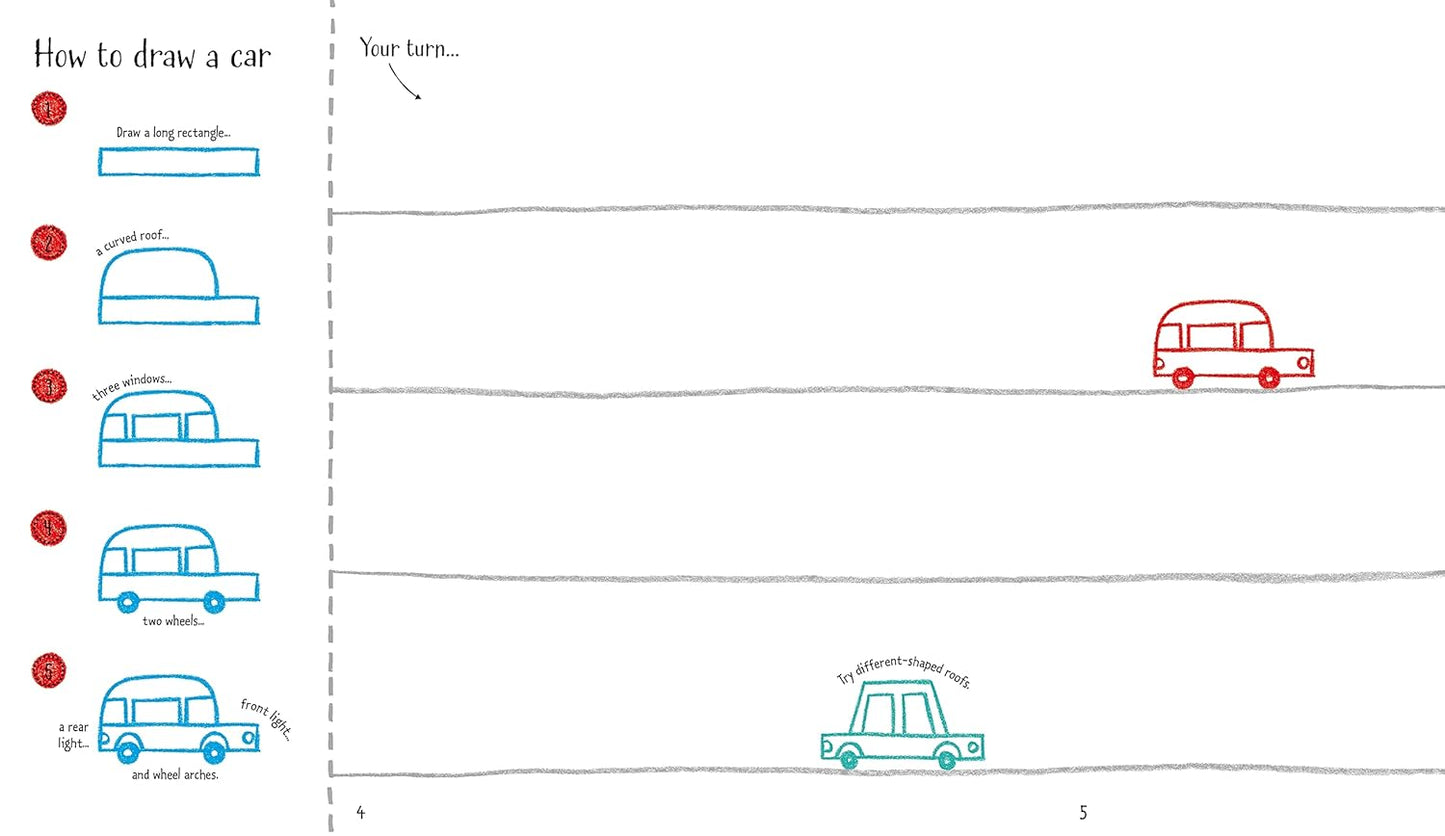 Step by Step Drawing Book