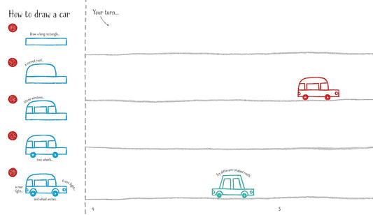 Step by Step Drawing Book