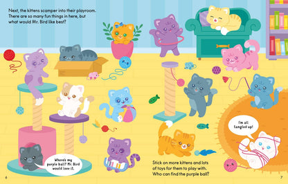Cute Stickers Kittens: Usborne