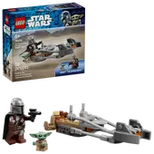 THE MANDALORIAN & GROGU'S SPEEDER BIKE™ Star Wars™ LEGO