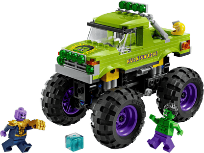 The Hulk Truck vs. Thanos LEGO